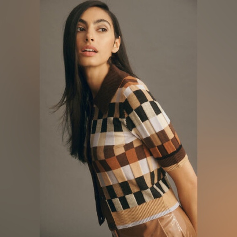 Maeve by Anthropologie Kinsley Cropped Cardigan